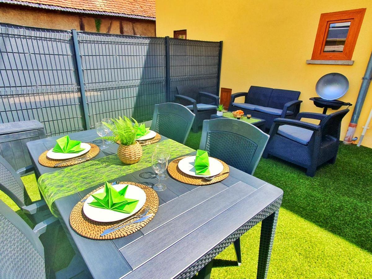 Cocoon Spa-4 Pers-jacuzzi-parking-jardin-clim-colmar